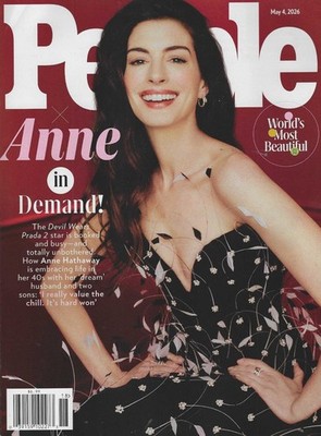 People Magazine  May 4th 2026 Anne Hathaway