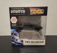 The Delorean 150 Back to the Future ROBOTS Knit Series MIB NEW