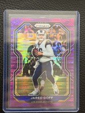 Jared Goff Prizm Purple Pulsar Rams LA