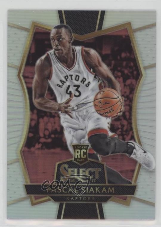 2016-17 Panini Select Premier Level Silver Prizm Pascal Siakam #118 o8g