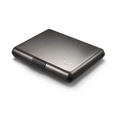 ÖGON -DESIGNS- Aluminum wallet, Large capacity, RFID Protection against fraud...