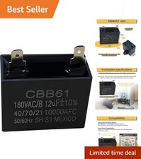 Versatile Refrigerator Compressor Capacitor - Compatible with Whirlpool More