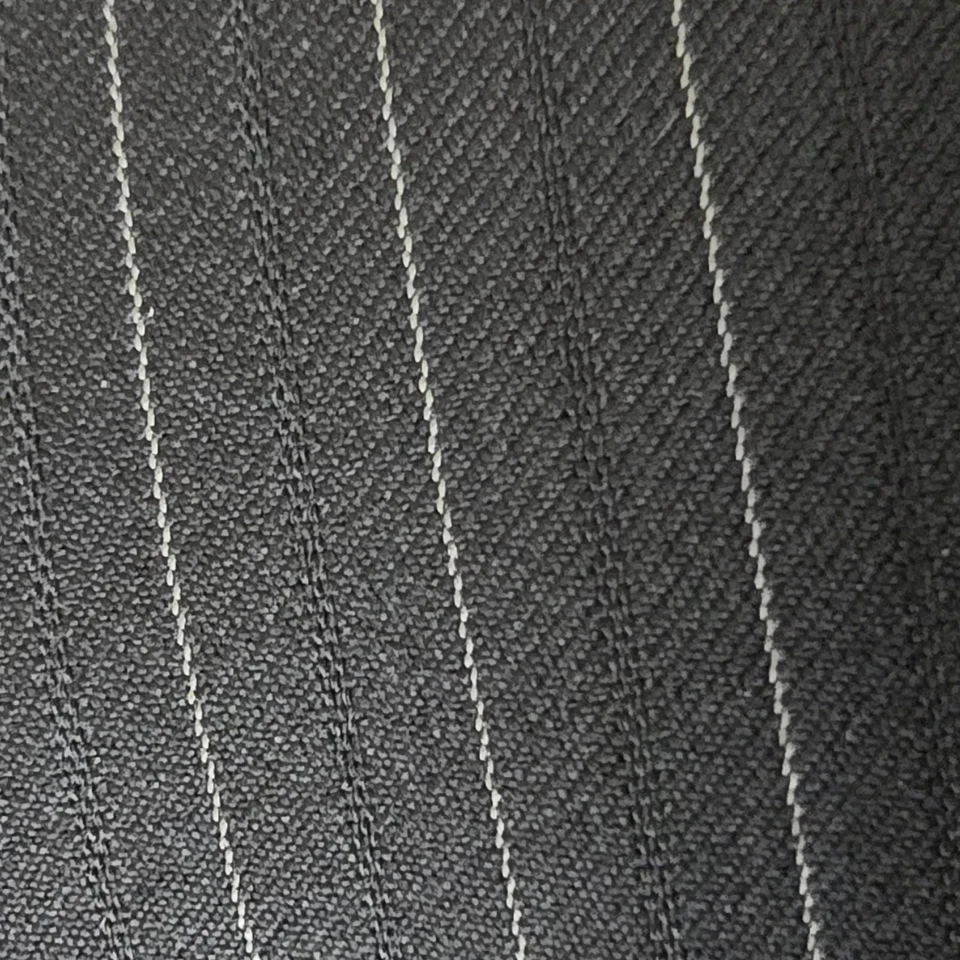 Traje Hart Schaffner Marx 46r 37x28 Trompetista Dorado Rayas Negras Foto 4 de 4