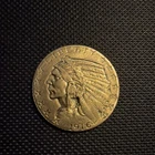 1916 Indian Head  Quarter Eagle Coin