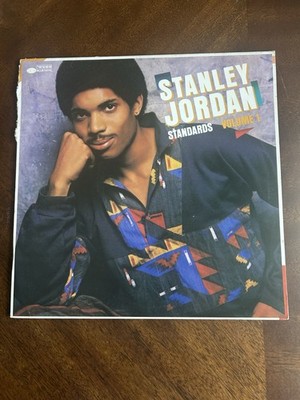 Stanley Jordan, Standards Volume 1, (1986, Vinyl LP)  Guitar Man   Moon River 