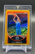 J.J. REDICK - 2007-08 Bowman Chrome GOLD REFRACTOR #d 36/99 Magic