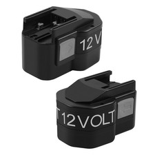 2Pcs 12V 5AH Ni-MH Akku f&uuml;r AEG B12 BX12 BXS12 BXL12 P12P P12T S12P BBS12X BF12