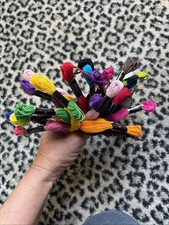 Designs for the Needle Embroidery Thread FLOSS 26 Piece LOT Assorted Colors New