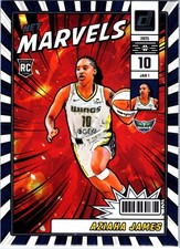 2025 Donruss WNBA AZIAHA JAMES Marvels Press Proof #18
