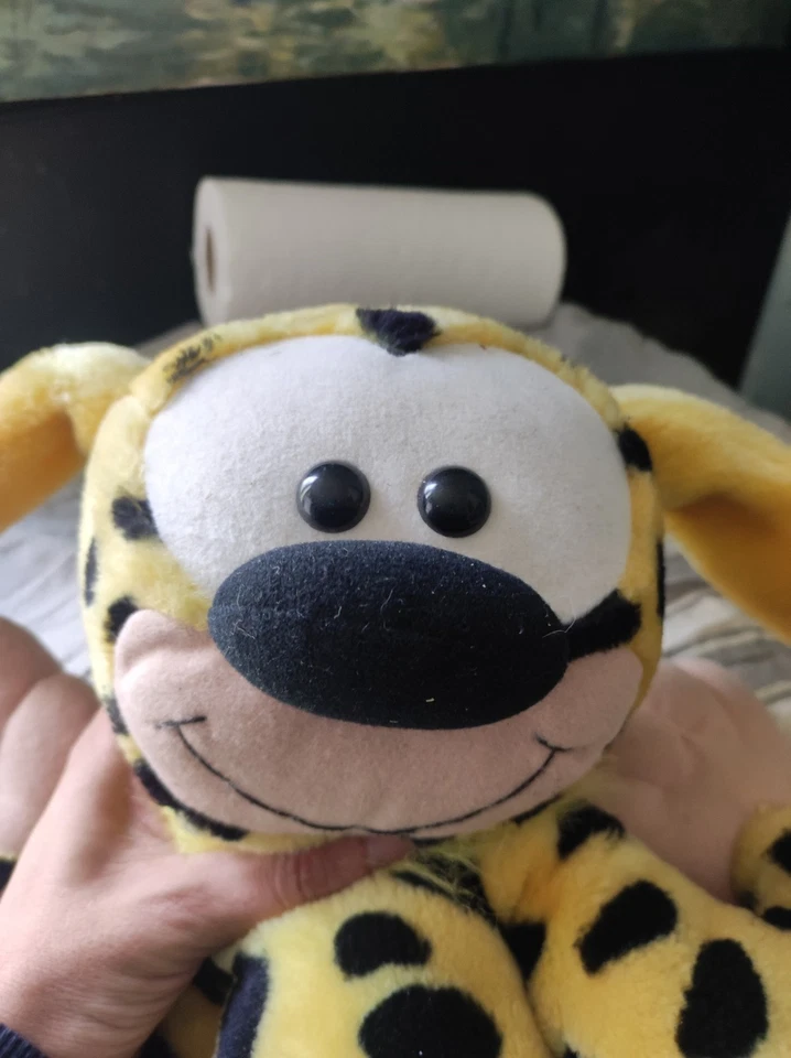 rare peluche marsupilami vintage 1994 disney ideal loisirs (sans queue) 42 cm - Photo 2/4