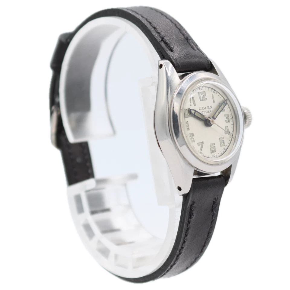 Reloj pulsera mecánico vintage 24 mm 1959 Rolex 4271 Oyster Precision para dama 510 Foto 3 de 4