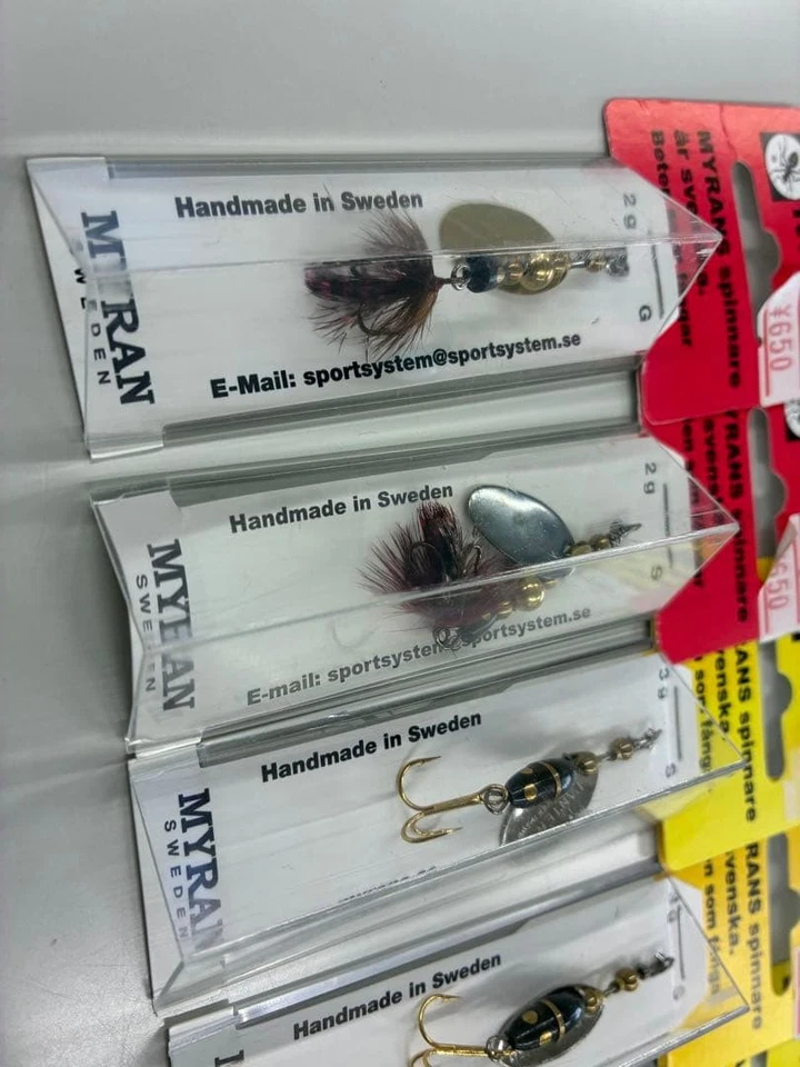 MYRAN Spinner Mira 2g & Panther 3g Set, Forellenangeln, Yamame, Iwana - Bild 2 von 4