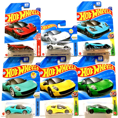 Hot Wheels ~2025~ GORDON MURRAY AUTOMOTIVE  T.50/T.33 ~ VARIANTS ~ Lot of 6 ~NM-