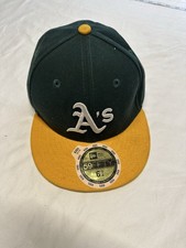 MLB Oakland Athletics 2016 New Era 59Fifty Baseball Cap Youth 6 3/4