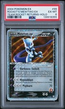 Rocket’s Mewtwo ex 99/109 EX Team Rocket Returns Holo EX-MT PSA 6 Pokemon 2004 on eBay