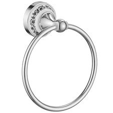 ., Set Di Accessori Da Bagno in Acciaio Inossidabile + Ceramica, Gancio per Acca