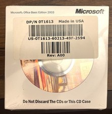 Unopened Microsoft Office 2003 Basic Edition