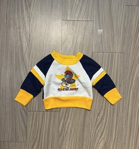 Vintage 80s Baby Smurf Graphic Crewneck 6 Month Old Sweatshirt