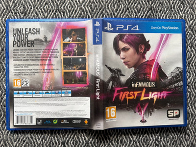 ps4 INFAMOUS FIRST LIGHT Game Playstation *REGION FREE* PAL UK Version PS5