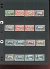 Falkland Islands 1938 set MH + some extra shades KGVI MH collection