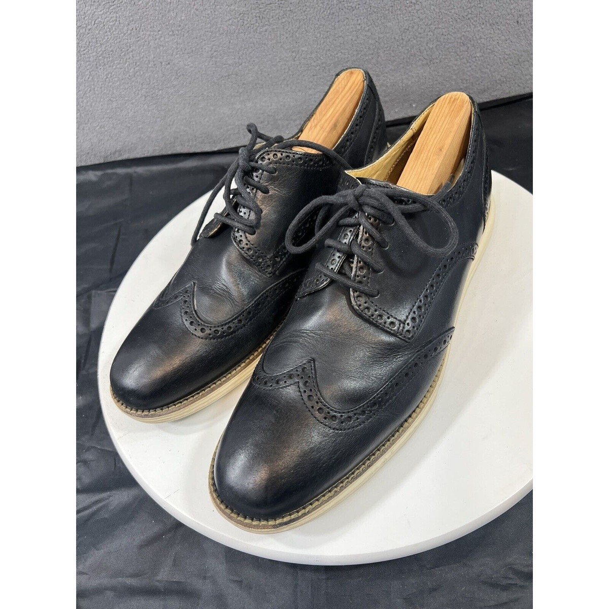 Cole Haan Lunar Grand Oxford Wing Tip Loafers Men SZ 11.5 