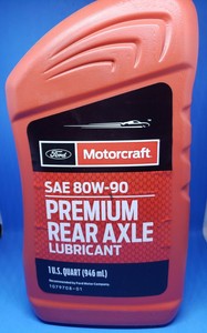 Ford motorcraft 80w90
