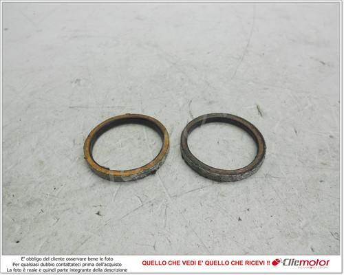 Paar Abgaskrümmerdichtungen Für SUZUKI BURGMAN 650 ABS EXECUTIVE 2010