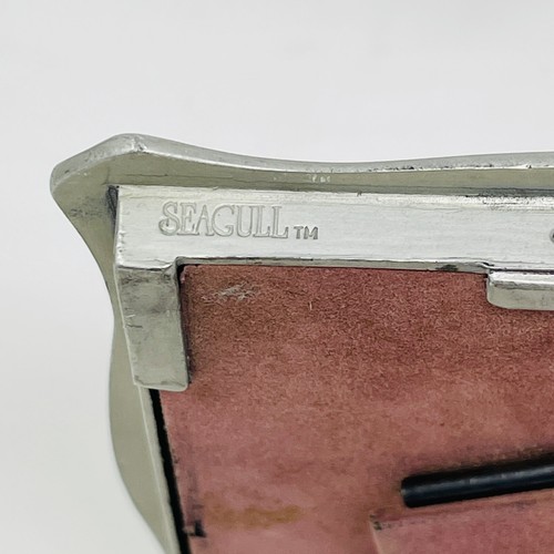Seagull Pewter Picture Frame Flower Floral Vintage 80's Retro Romantic 1988 - Bild 5 von 18