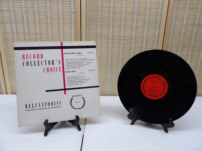 Record Collector's Choice Louise Kirkby, Clara Butt 12'' Vinyl Record BC 237