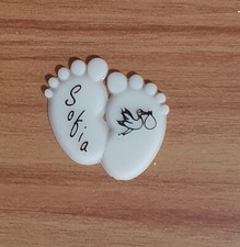Piedi Neonato Personalizzati 12 Pz