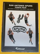 San Antonio Spurs Power Pack NBA Small Ad Panel Poster 6” x 4