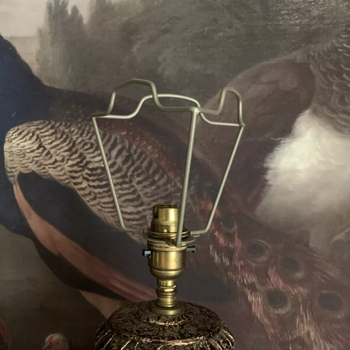 Floor lamp sale shade holder