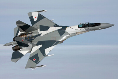 SUKHOI SU-35 ''FLANKER E'' Poster Size 70 x 46cm