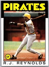 1986 Topps - #417 R.J. Reynolds