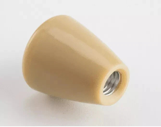 Manija de perilla selectora de cambio de marchas marfil Dodge DeSoto Chrysler 1939-1952 Foto 4 de 4