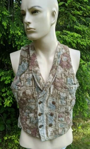 1920s Decade Vintage Waistcoats for Men