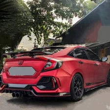 Smoked Lens LED Tail Lights for 10th Gen Honda Civic Sedan 2016-2021 Rear Light