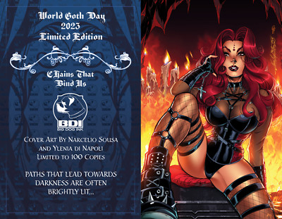 BIG DOG INK GOTH DAY #3 MARY MAGDALENE NARCELIO SOUSA VARIANT