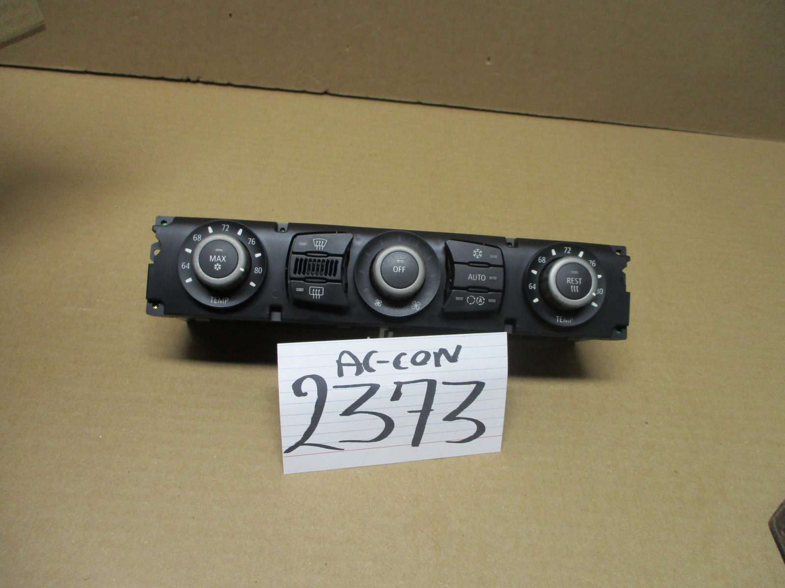 04 05 06 BMW 545 Used AC and Heater Control Stock #2373-AC