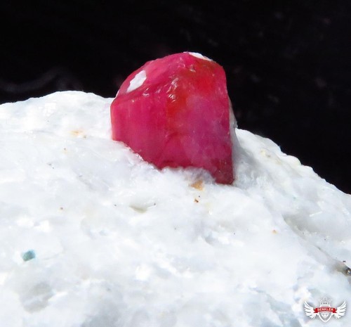 53GR. VERY NICE TERMINATED RUBY IN MARBLE - Picture 3 of 4