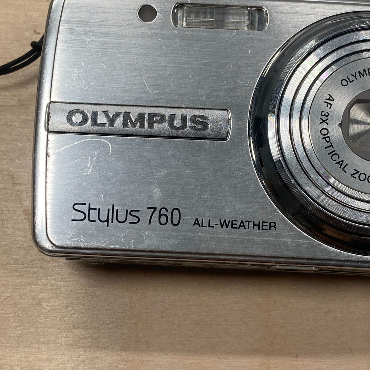 Olympus Stylus 760 7.1MP Digital Camera - Silver for sale Olympus Stylus 760 7.1MP Digital Camera - Silver for sale