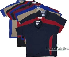 Used Polo Shirts Uniform Work Shirts Aramark WearGuard Light Weight Breathable