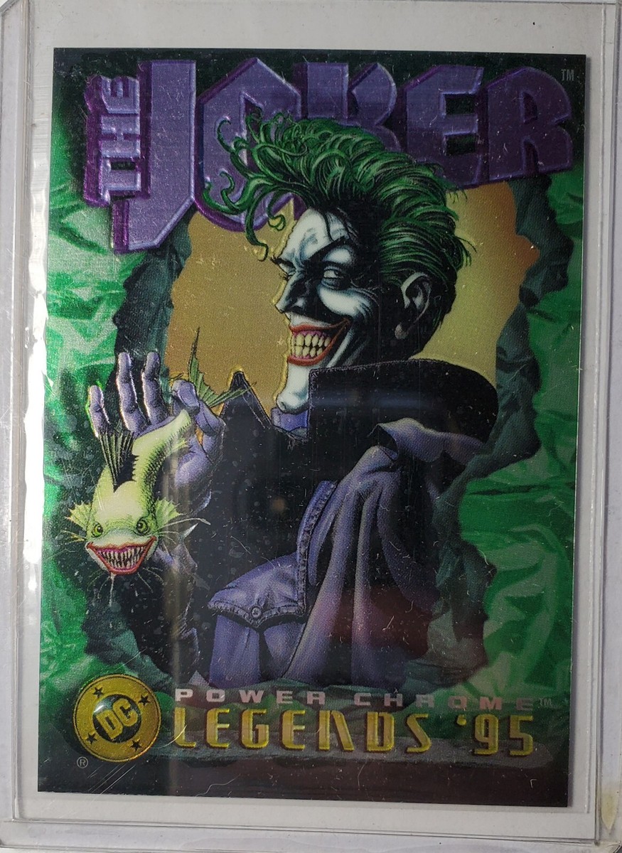 1995 SkyBox DC Legends Power Chrome The Joker #92 Card | eBay