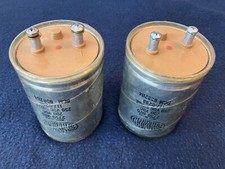 Lot of 2 SANGAMO Capacitors 2750 MFD 200 VDC Made in USA