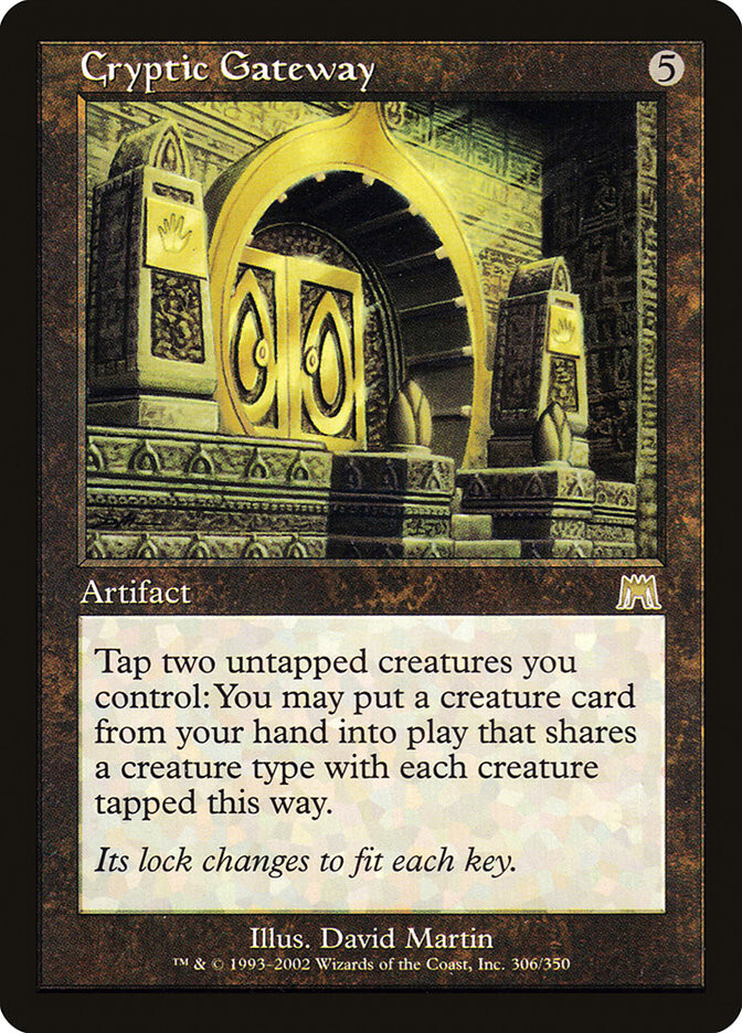 MTG Cryptic Gateway  - Onslaught #306