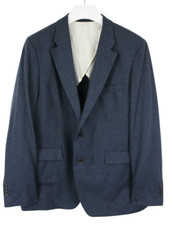 TODD SNYDER Blazer Men's UK 46 Notch Lapel Half Lined Wool Melange