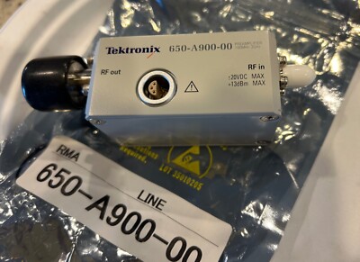 Tektronix Preamplifier 650-A900-00 100MHz-3GHz WCA200 RSA200 RSA2200A RSA3300A