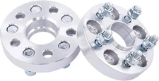 2pc 5x100 Hubcentric Wheel Spacers 1 Inch 12x1.5 Studs for Toyota 54.1mm Hub