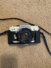 Vintage PETRI FT EE Fully Auto 35mm SLR Camera petri 55mm 1:1.8 straps, vintage.