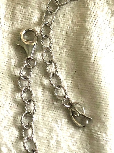 CAROLYN POLLACK SS AMETHYST, PERIDOT, BLUE TOPAZ BIB DANGLE NECKLACE (M1896-22) - Picture 8 of 9